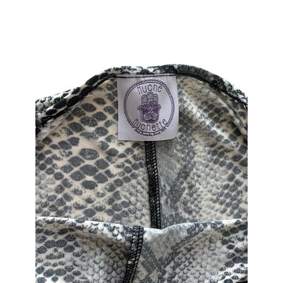 MUCHE ET MUCHETTE SNAKESKIN WIDE-LEG JUMPSUIT SIZE SMALL - Picture 4 of 4